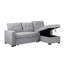 Canapé modulaire rembourré avec méridienne-446104687