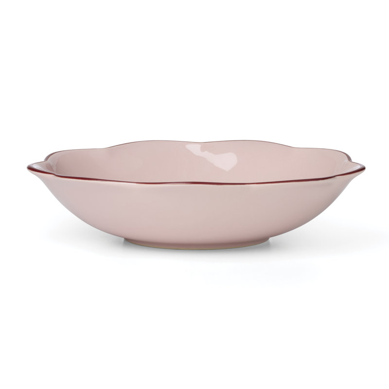Garden Party 16-Piece Dinnerware Set, Pink