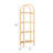 Vexley Tall Narrow Arched Bookshelf-115213846-115213848