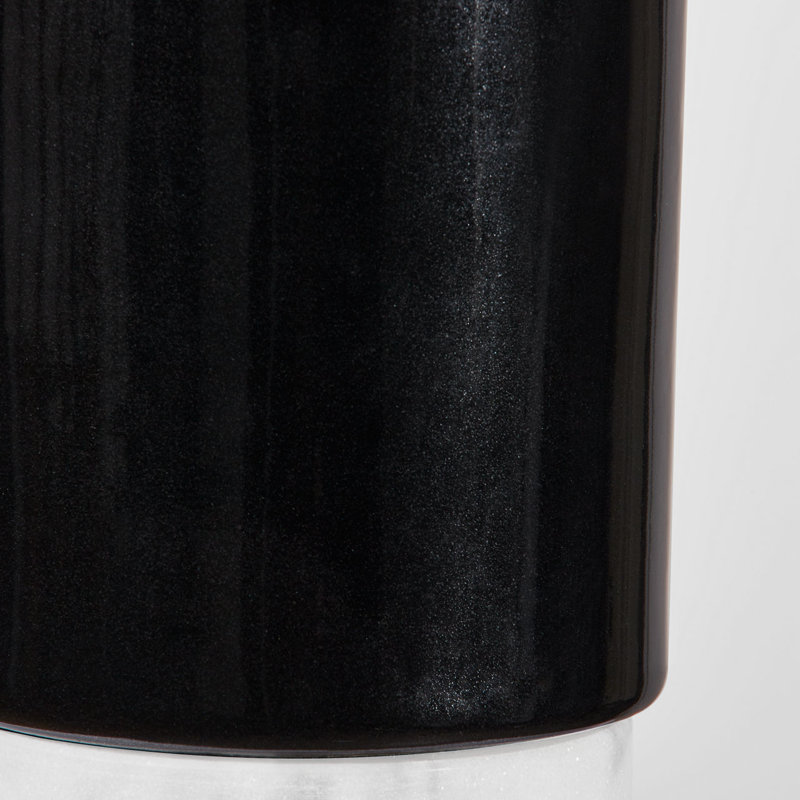 Lauren 26 Table Lamp, Black Ceramic