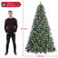 Lighted Artificial Fir Christmas Tree-797521016