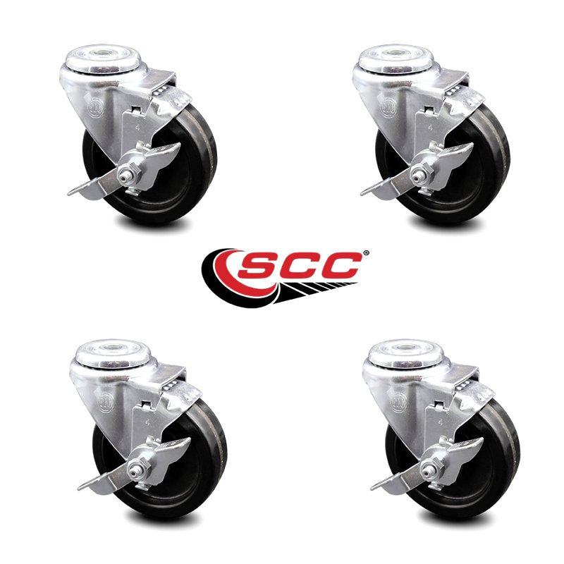 Phenolic Swivel Bolt Hole Caster