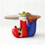 Ornement de table basse en verre moderne et minimaliste en résine Mario
