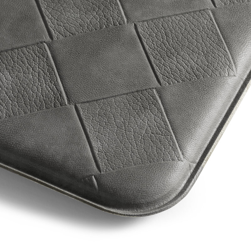 Tapis anti-fatigue Botenton Trenton, Rectangle 1 pi 5 po x 2 pi 8 po, Gris foncé
