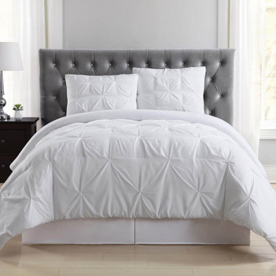 Solid Polyester Duvet Cover