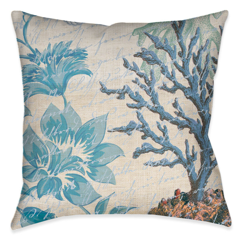 Coussin Blue Floral