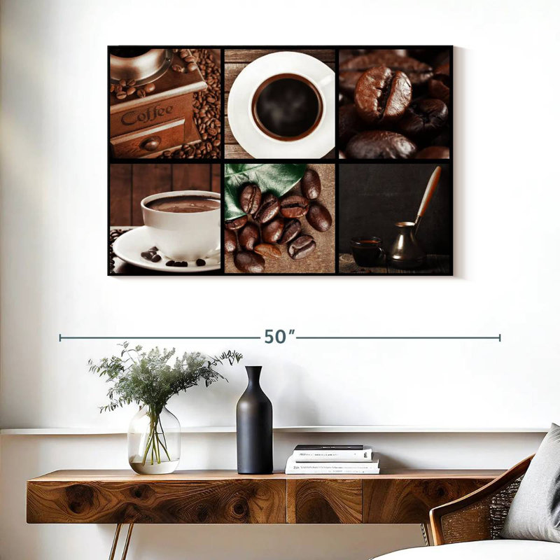 Collage café Yarlin, H 26 po x l 39 po