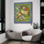 «Vintage Birds 3» par Jean Plout, art mural en verre acrylique, 36 po x 36 po-797124865