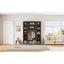 Armoire 4 portes avec 1 tiroir et 1 armoire supérieure, gris