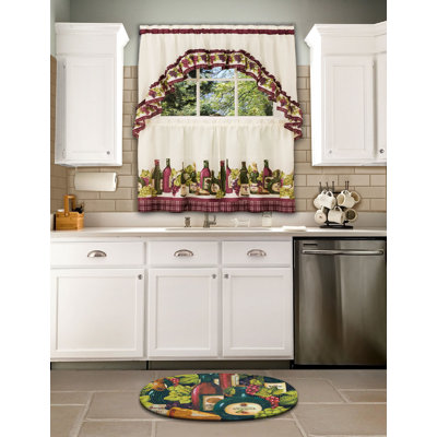 Limones Swag Kitchen Curtain