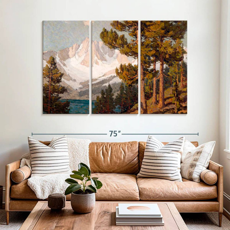 Alvord Pines, 42" H x 65" W