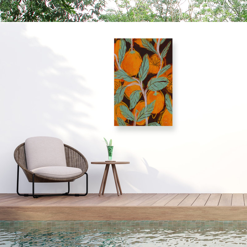 Treechild Fruity Tree Outdoor  Canvas, H 30 po x l 47 po