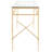 Sharna 52'' Glass Top Console Table-757922407