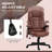 High Back Vibration Massage Office Chair With 6 Vibration Points-437576099-437576095