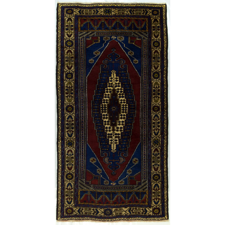 Latitude Vive Berwaldt 1 Black/Yellow/Red Area Rug | Wayfair.co.uk