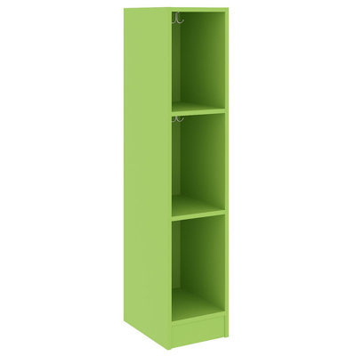 Armoire de salle de classe simple et large à trois compartiments