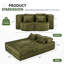 Canapé-lit pliable convertible-309313864