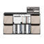 Besi 119.99cm W Metal Shelving Unit-113644975
