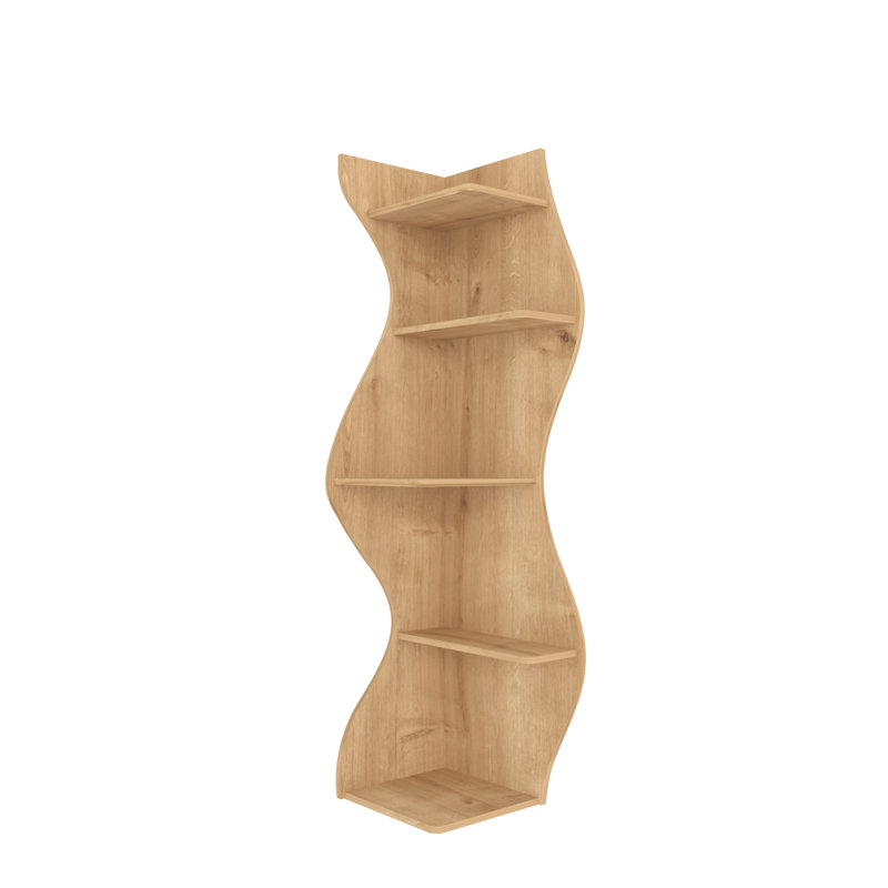 Nila 180cm H 40cm W Bookcase, Sapphire Oak