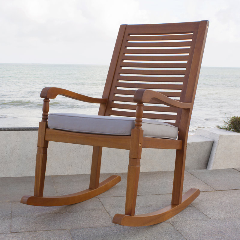 Chaise berçante avec coussins Vanegas Zanders