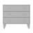 Aurey 3 Drawer Kids Dresser With Engineered Wood Frame And Tapered Wooden Legs-1393852764