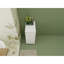 Rangement autoportant pour salle de bain avec porte et armoire pratique à fermeture en douceur