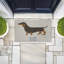 Tapis de porte d'extérieur So Long Dog Goodbye, par Lil 'Rue, 18 po x 30 po