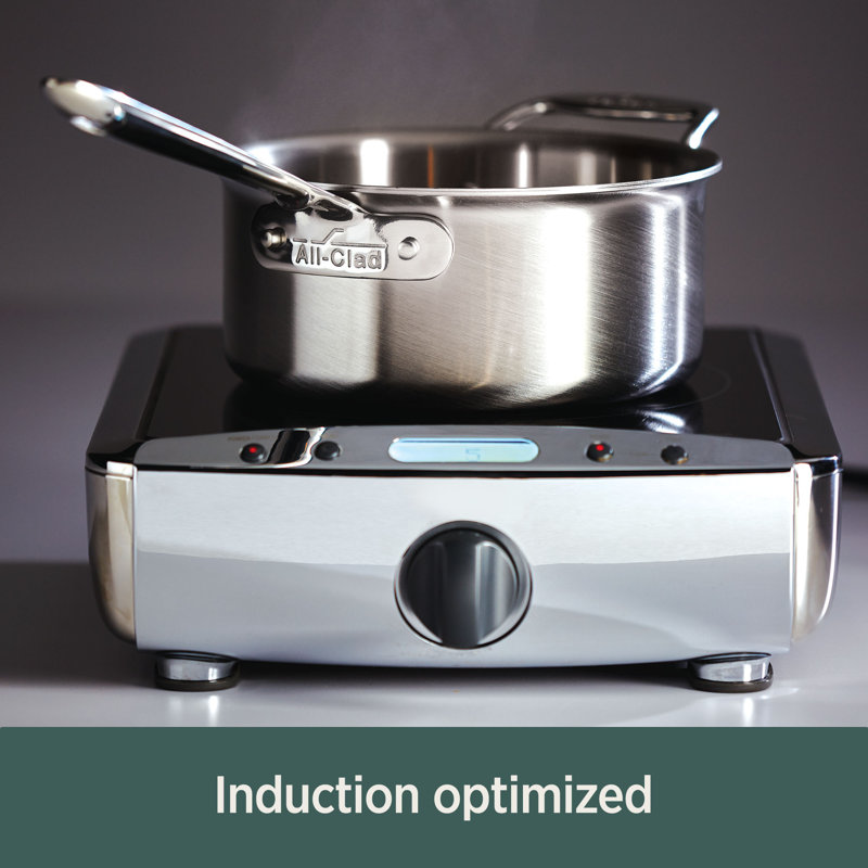 All-Clad d5 Brushed Stainless Steel 14 Piece Cookware Set