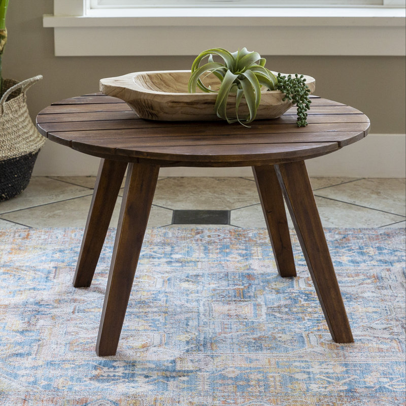 Table basse Harbison, Marron foncé