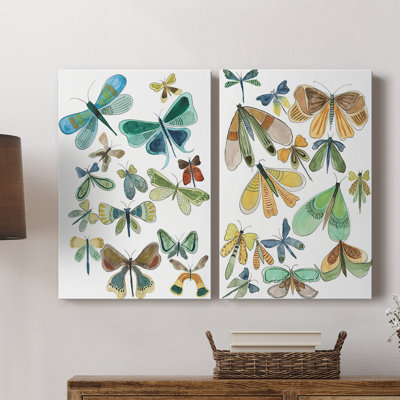 Wings Galore I-Premium Gallery Wrapped Canvas -Ready to Hang