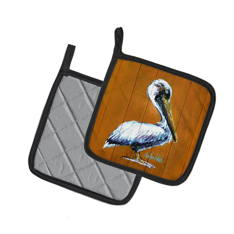 Caroline's Treasures Martin Welch New Artwork Polyester Potholder Set