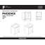 Meuble-lavabo simple 24 po-72340425