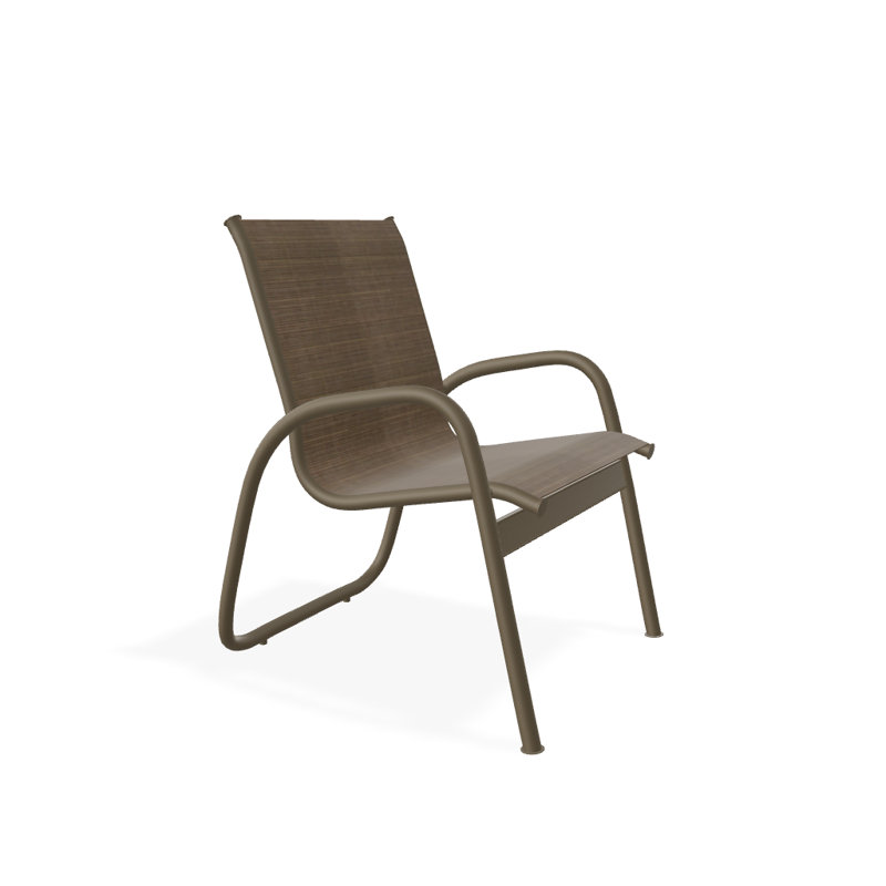 Fauteuil de patio Gardenella, Performance de l'écorce, Bois de plage texturé