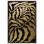 Nature Waves Noir, toile délicate, art mural par Art Remedy-105277777-105277792