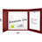 Enclosed Cabinet Porcelain Magnetic Small - 2' - 4' Whiteboard