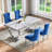  Rectangular 68.9"L X 33.9"W Dining Set-122919256-122920259-111570904