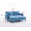 Canapé combiné 2 places avec repose-pieds-1491050885