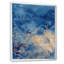 Abstrait classique bleu et or II - peinture sur toile-67380456-67380460