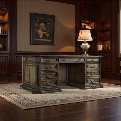 Bureau spacieux de style américain rétro