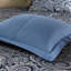 Ensemble d'édredon 12 pièces avec draps en coton bleu marine-122118576