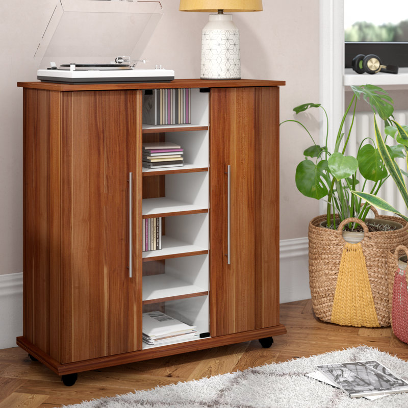 Multimedia Cabinet, Walnut