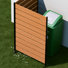 Paravent de terrasse en bois de cèdre avec piquets de terrasse en bois de cèdre H 60 po x l 38 po Frances