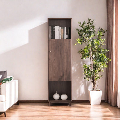 European Style All Solid Wood Small Bookcase