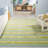 Iosif Hand Tufted Wool Striped Rug-2032680196