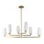 Lustre à niveaux 6 lumières Krysta-2119122321