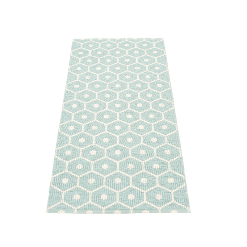 Rug HONEY Pale Turquoise 2.25 x 2 ft, Runner 2'4" x 5'3"