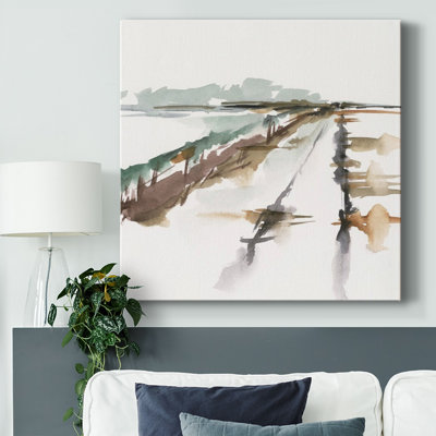 «Rainy Fields II» sur toile