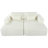 U_Style Corduroy Double Sofa Bed With 2 Pillows-761205088