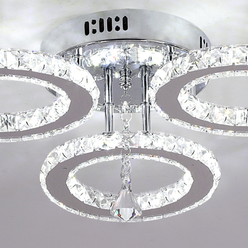 Cupples LED Semi Flush Mount, 6500K
