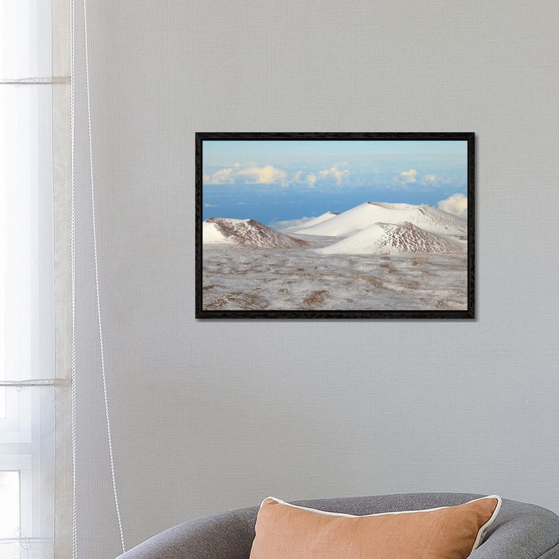 View from Maunakea Observatories (4200 meters), The summit of Maunakea on the Island of Hawaii 1 Piece Wall Art on Canvas